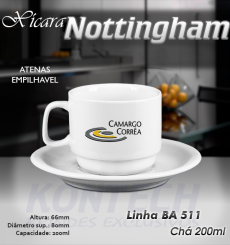 Xícara de Chá Nottingham 200 ml